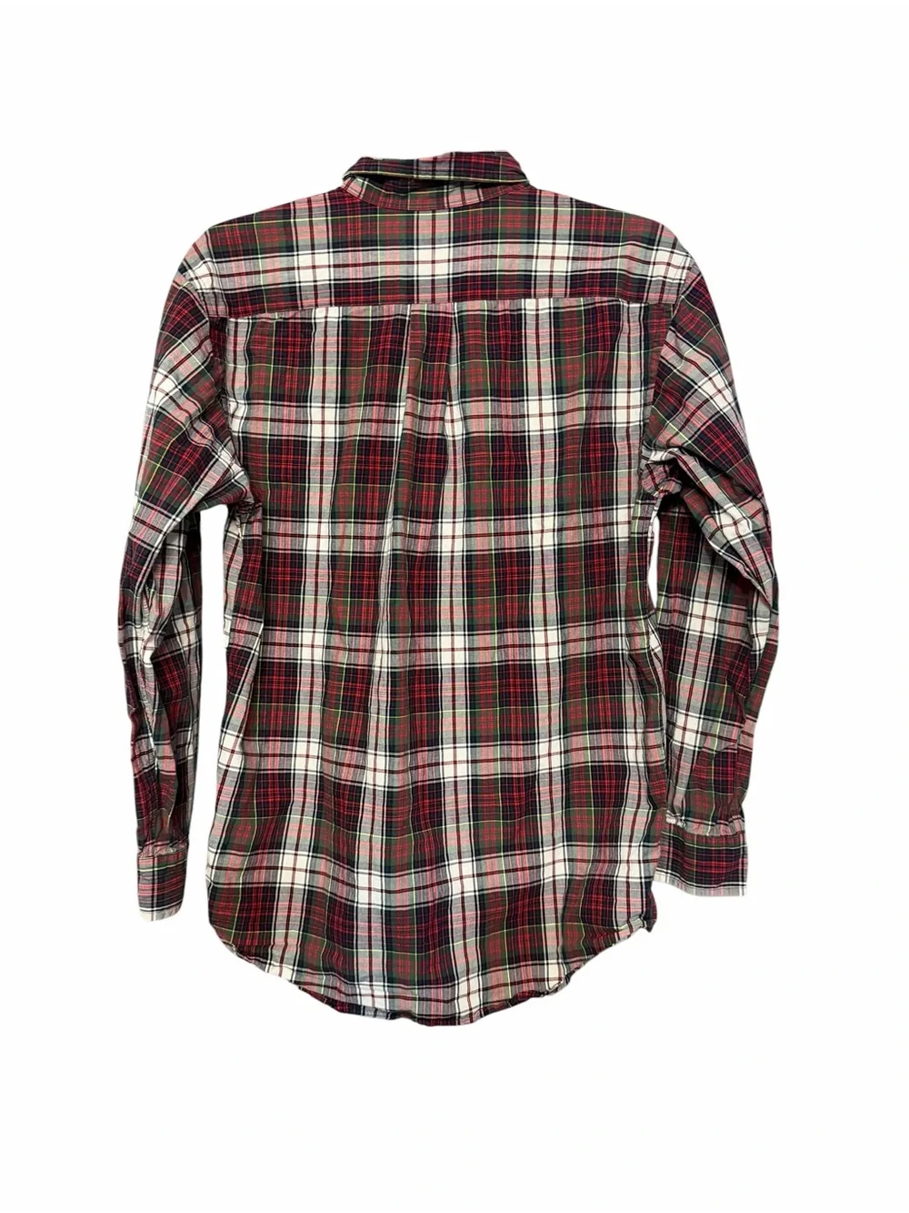 Ralph Lauren Men’s Red Plaid Button-Up Shirt